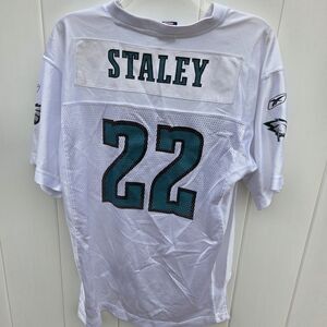 Reebok Men's Duce Staley #22 Philadelphia Eagles NFL Football Jersey Size XL